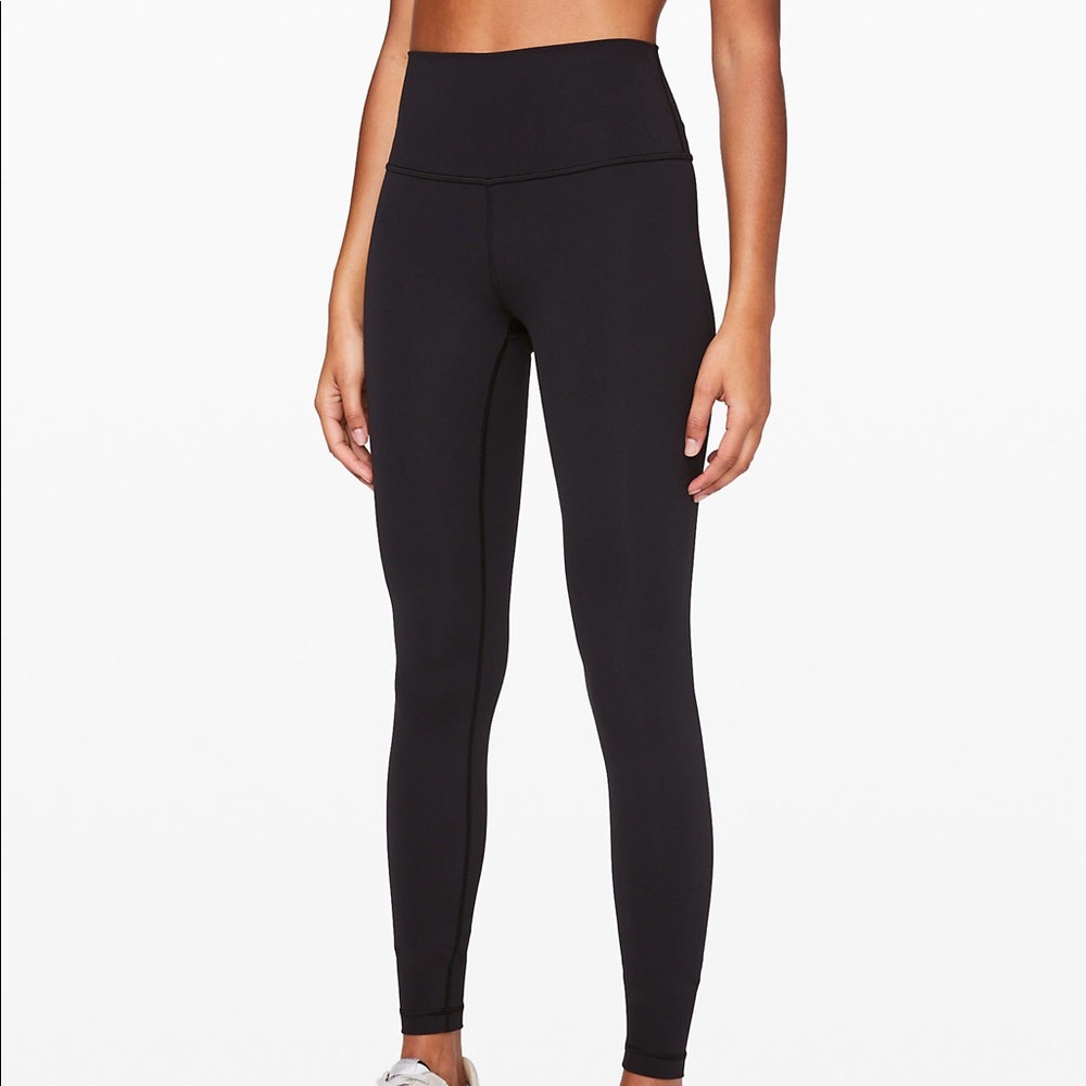 Lululemon Wunder Under Full Length Black Legging - Picture 2 of 3
